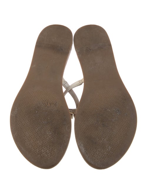 Tory Burch Leather T-Strap Sandals