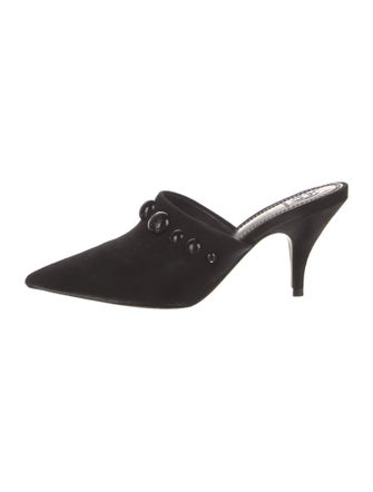 Tory Burch Suede Mules