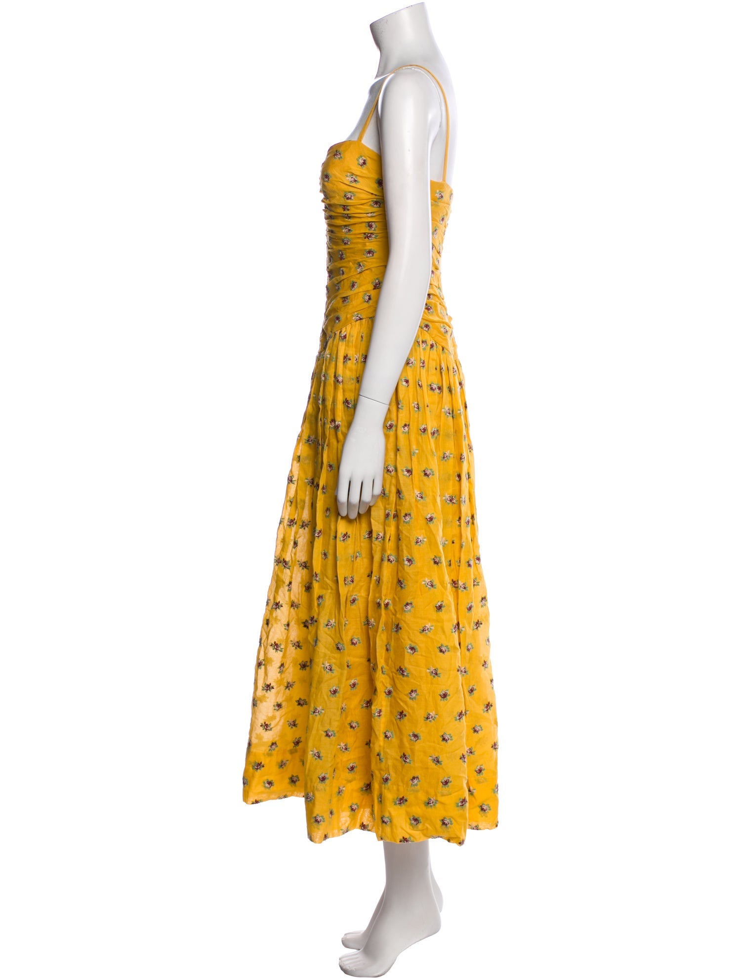 Tory Burch Floral Print Long Dress