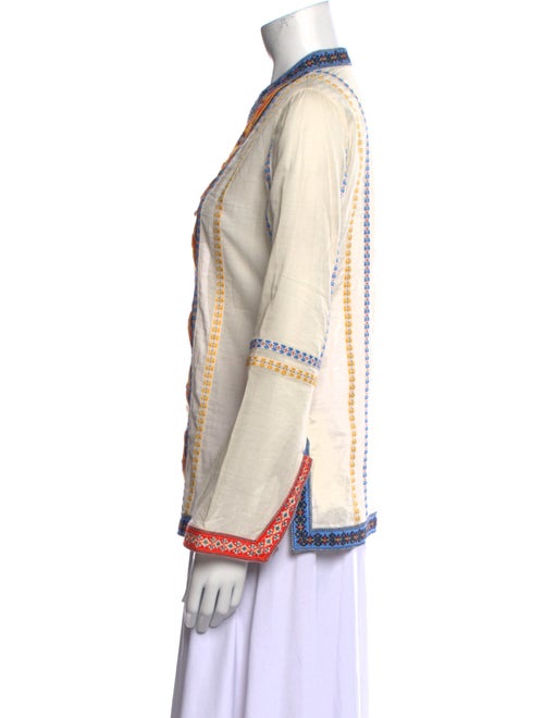 Tory Burch Printed V-Neck Tunic