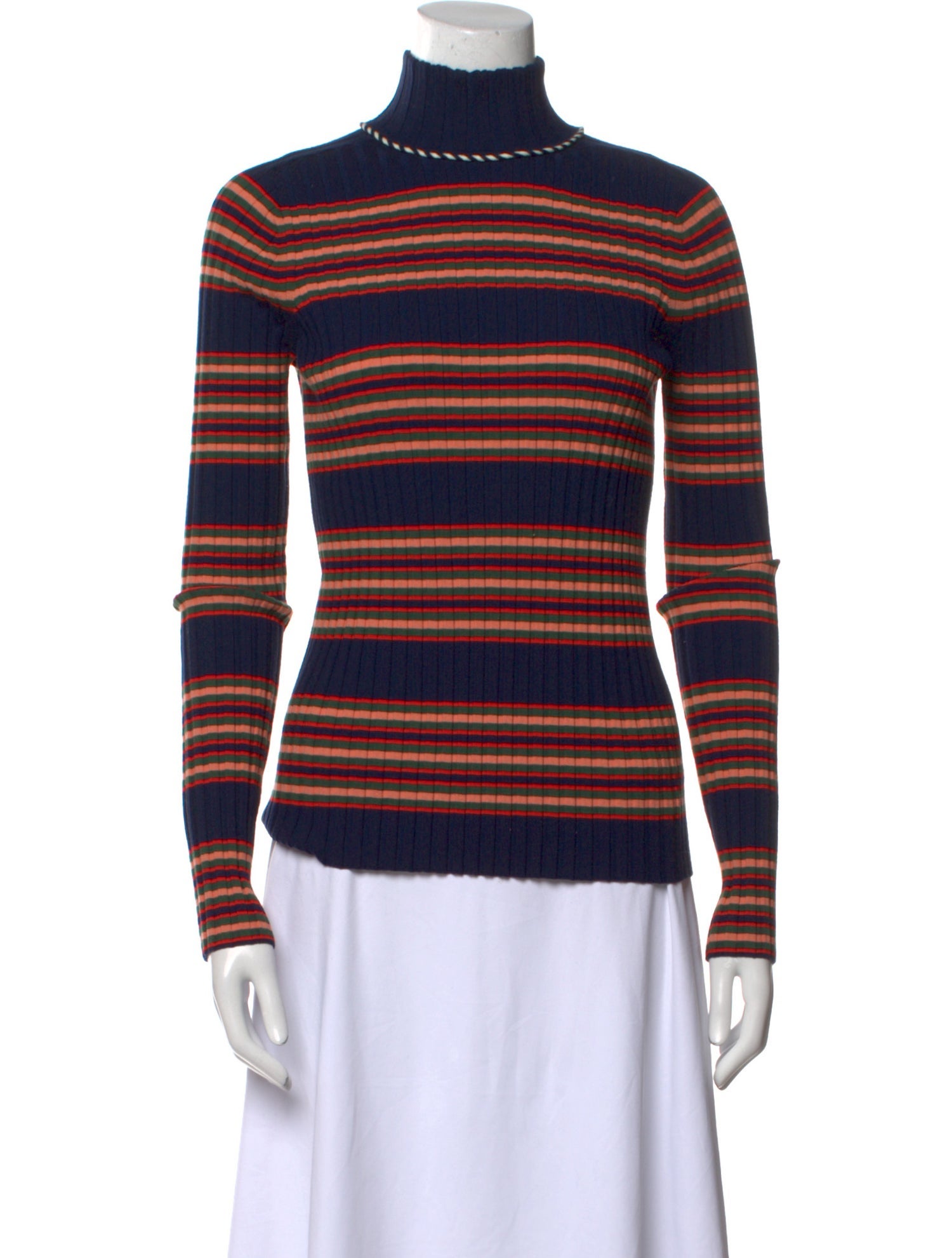 Tory Burch Wool Striped Sweater