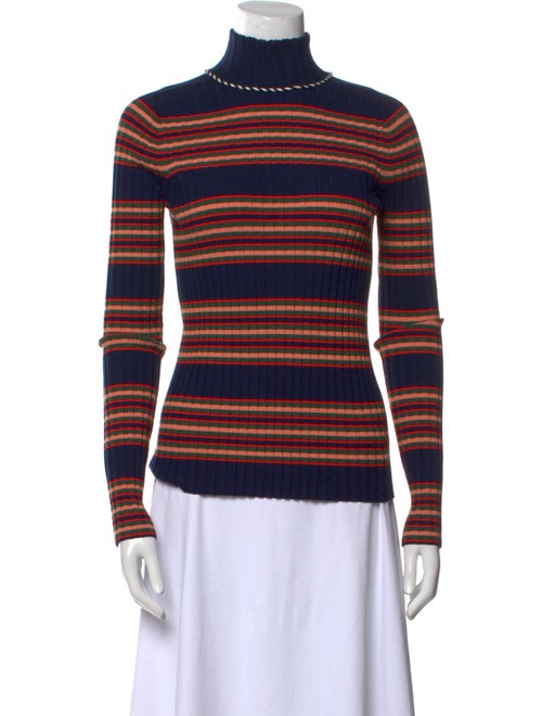 Tory Burch Wool Striped Sweater