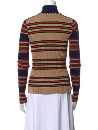 Tory Burch Wool Striped Sweater