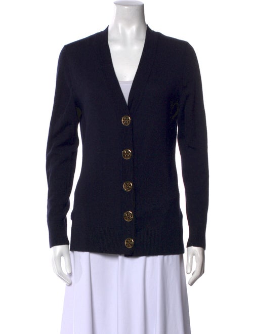 Tory Burch Merino Wool V-Neck Sweater