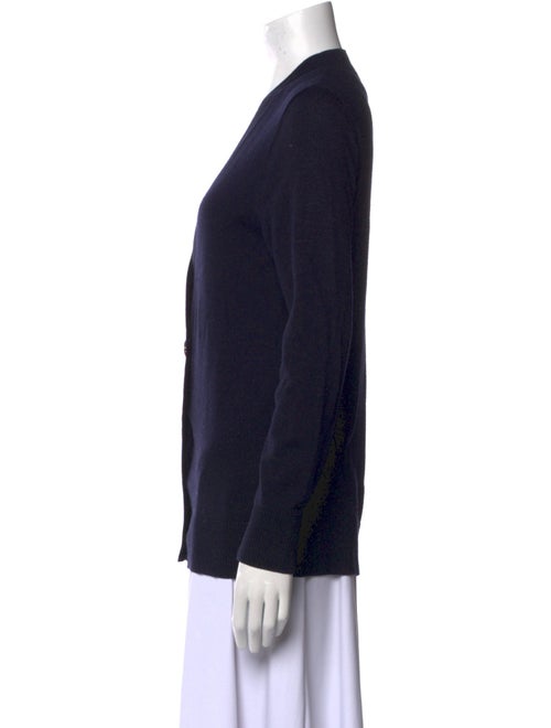 Tory Burch Merino Wool V-Neck Sweater