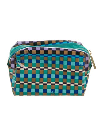 Tory Burch Cosmetic Bag With Patterned Design