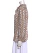 Tory Burch Silk Printed Blouse