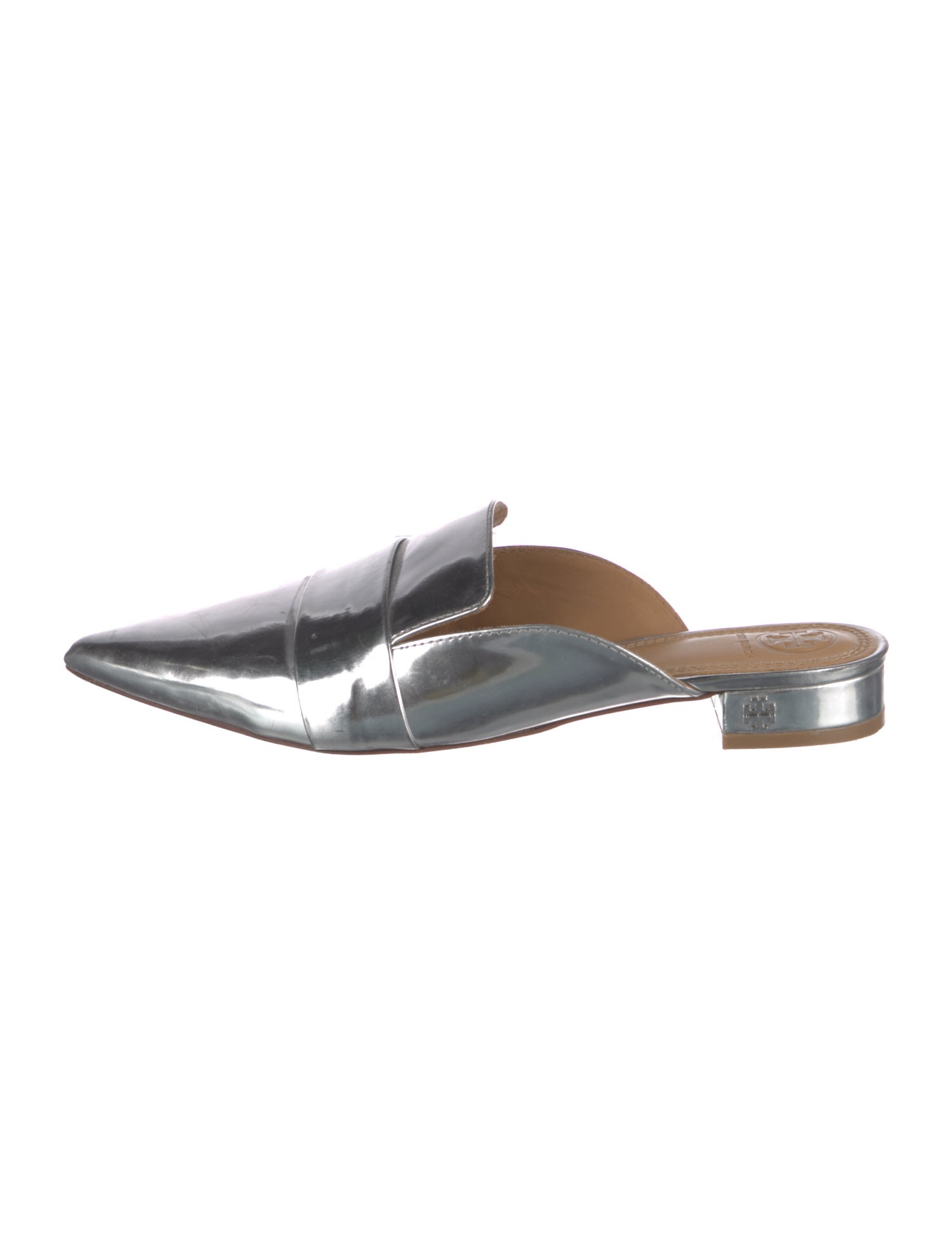 Tory Burch Patent Leather Mules