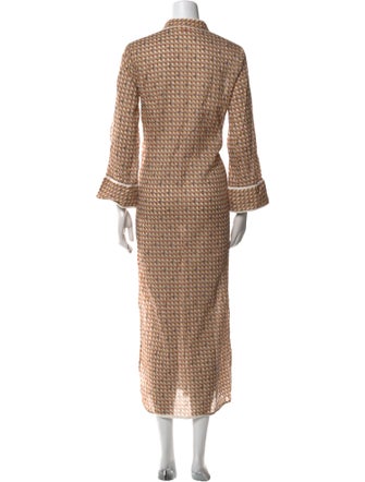 Tory Burch Printed Long Dress