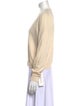 Tory Burch V-Neck Long Sleeve Sweatshirt