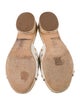Tory Burch Leather Studded Accents Espadrilles