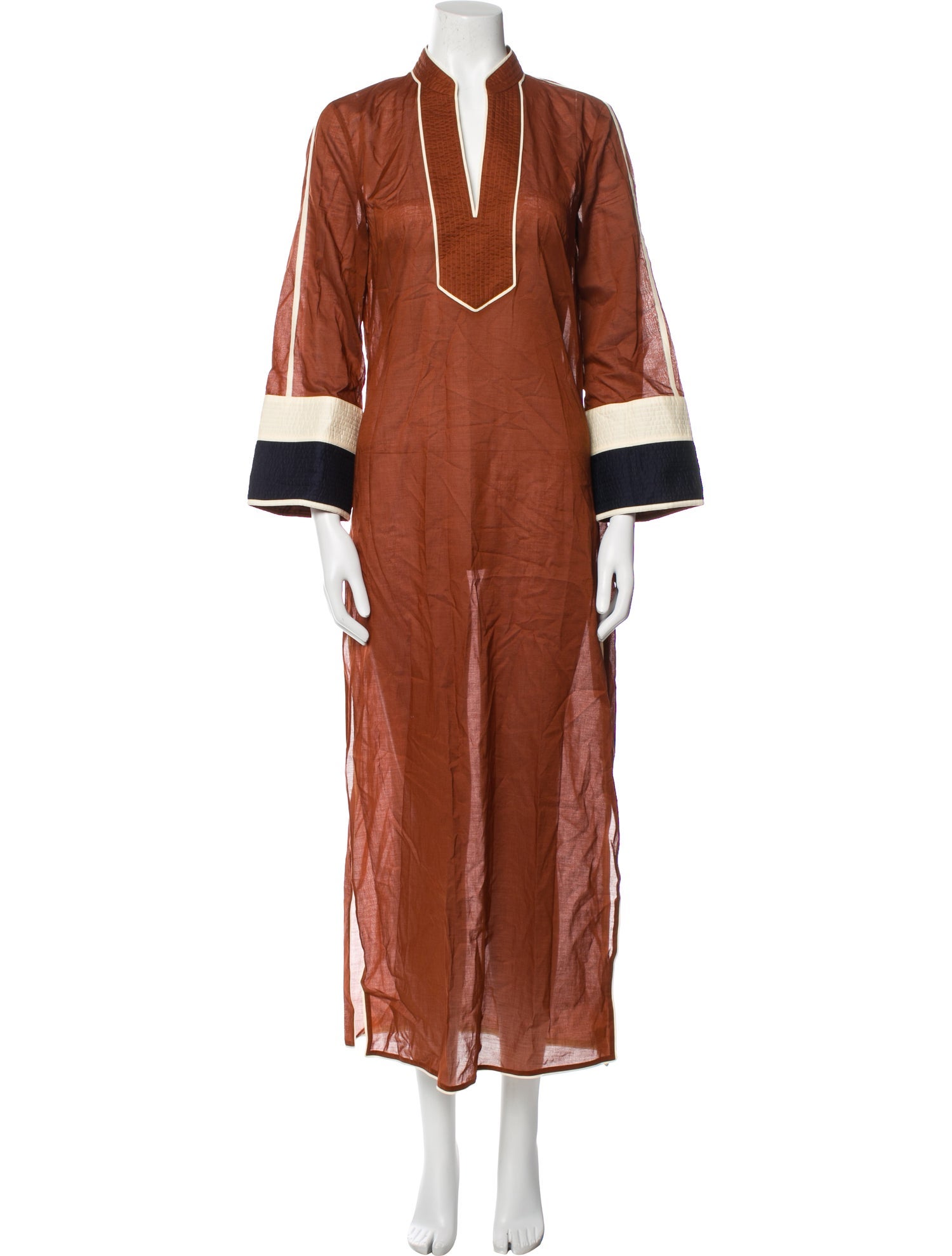 Tory Burch Colorblock Pattern Cover-Up