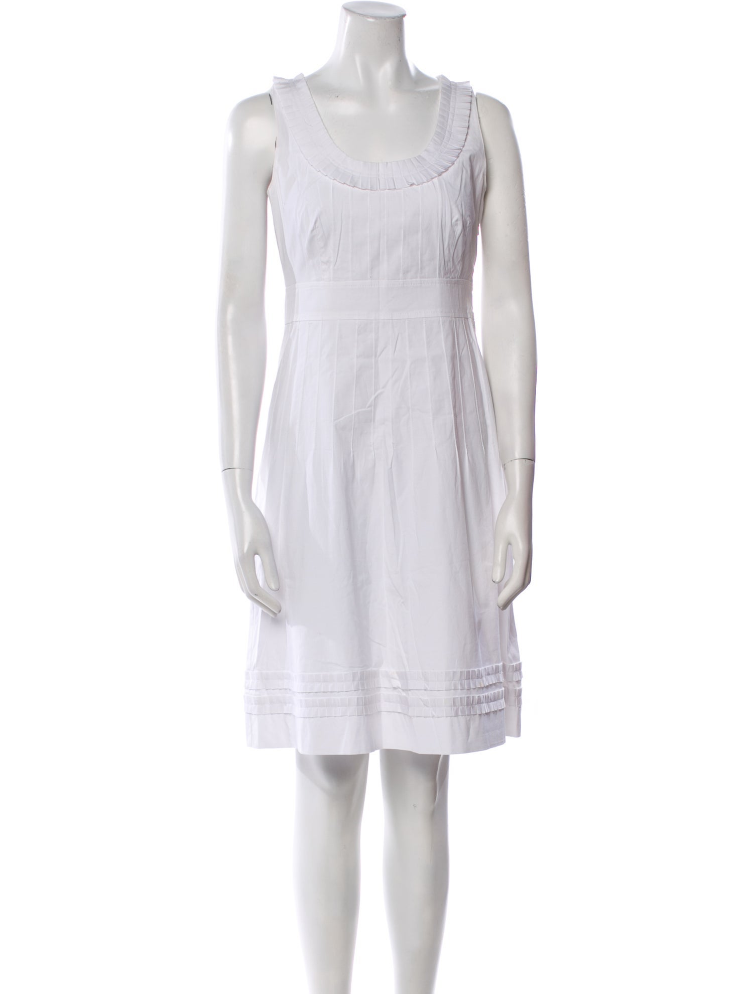 Tory Burch Scoop Neck Mini Dress