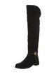 Tory Burch Suede Riding Boots