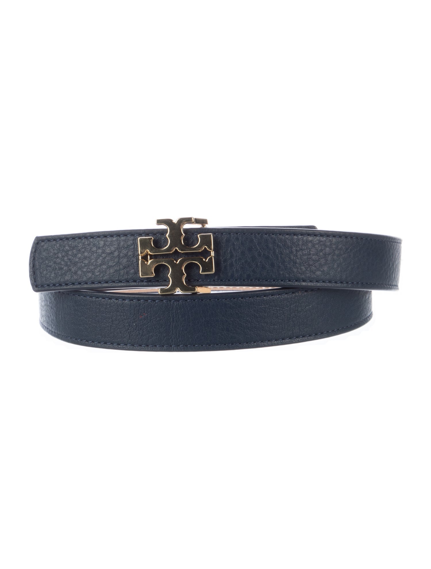 Tory Burch Skinny Leather Belt