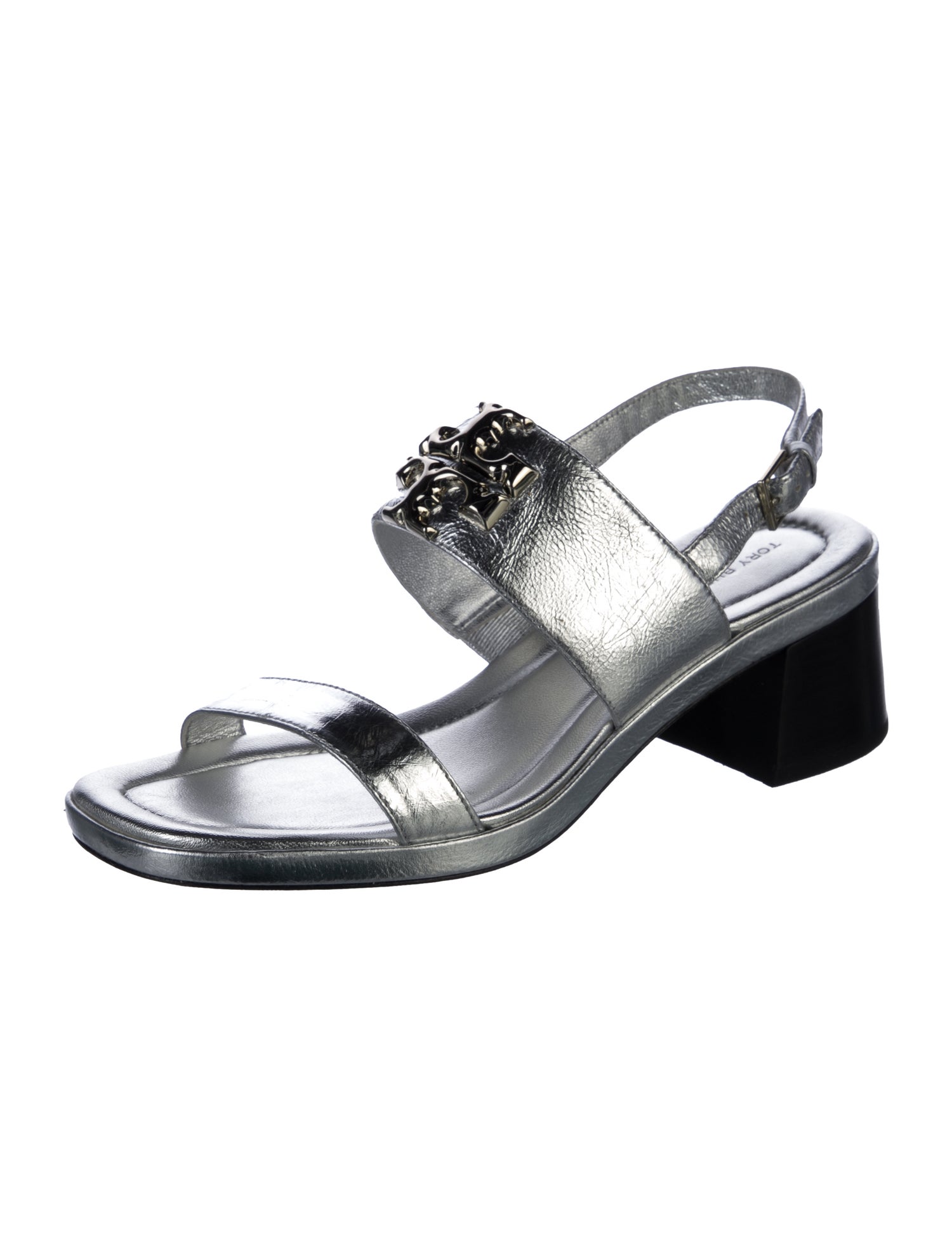 Tory Burch Leather Slingback Sandals