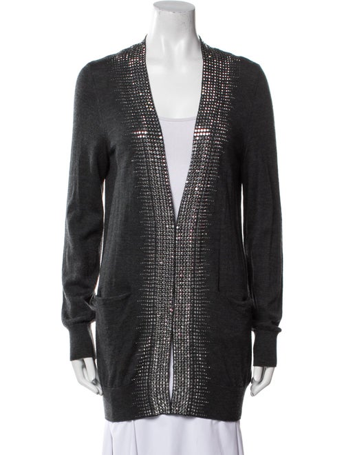 Tory Burch Merino Wool V-Neck Sweater