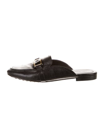 Tory Burch Leather Mules