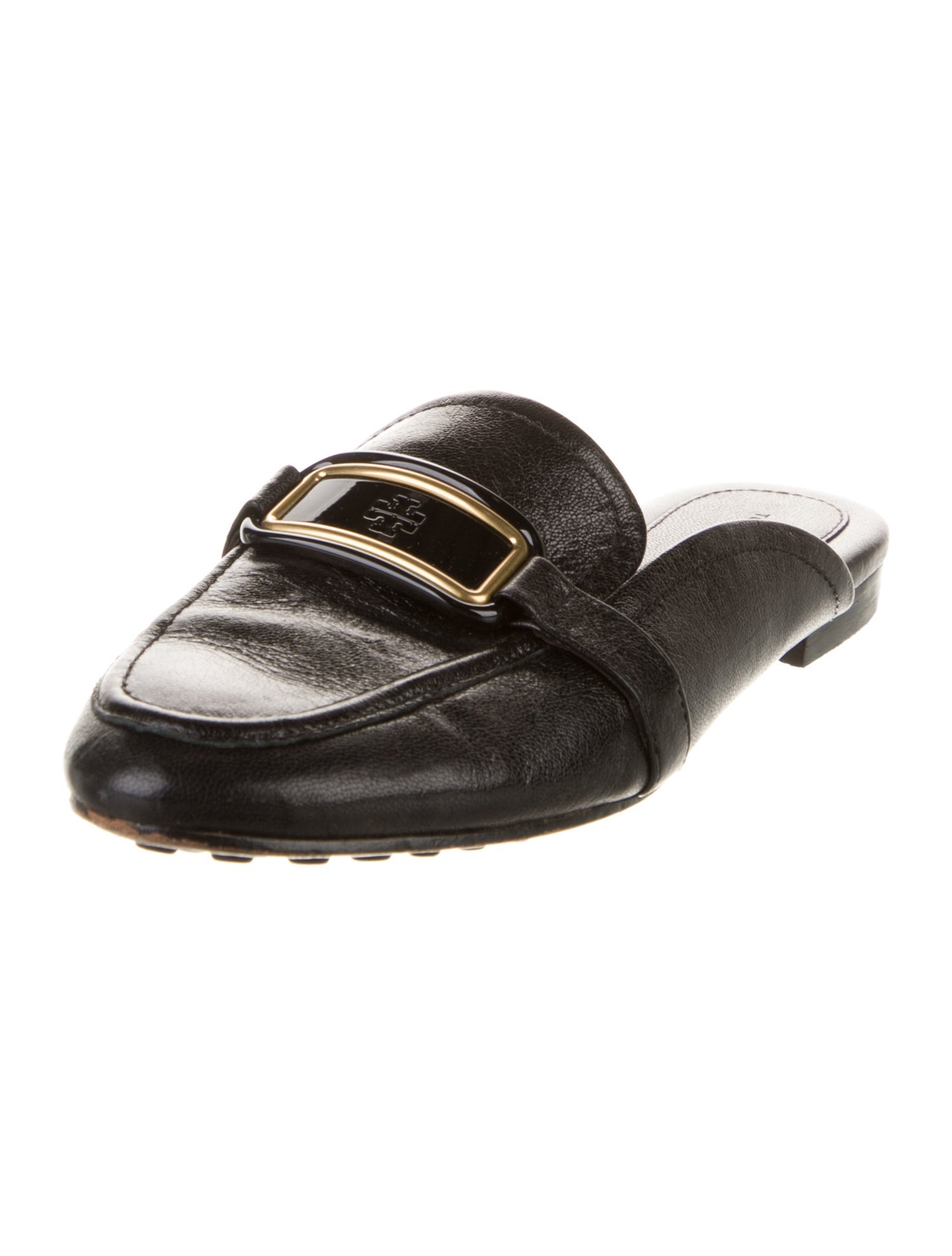 Tory Burch Leather Mules