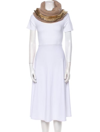 Tory Burch Merino Wool Scarf