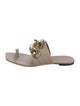 Tory Burch Leather Slides