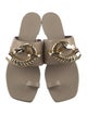 Tory Burch Leather Slides