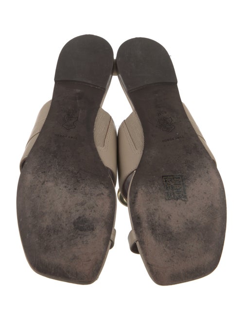 Tory Burch Leather Slides
