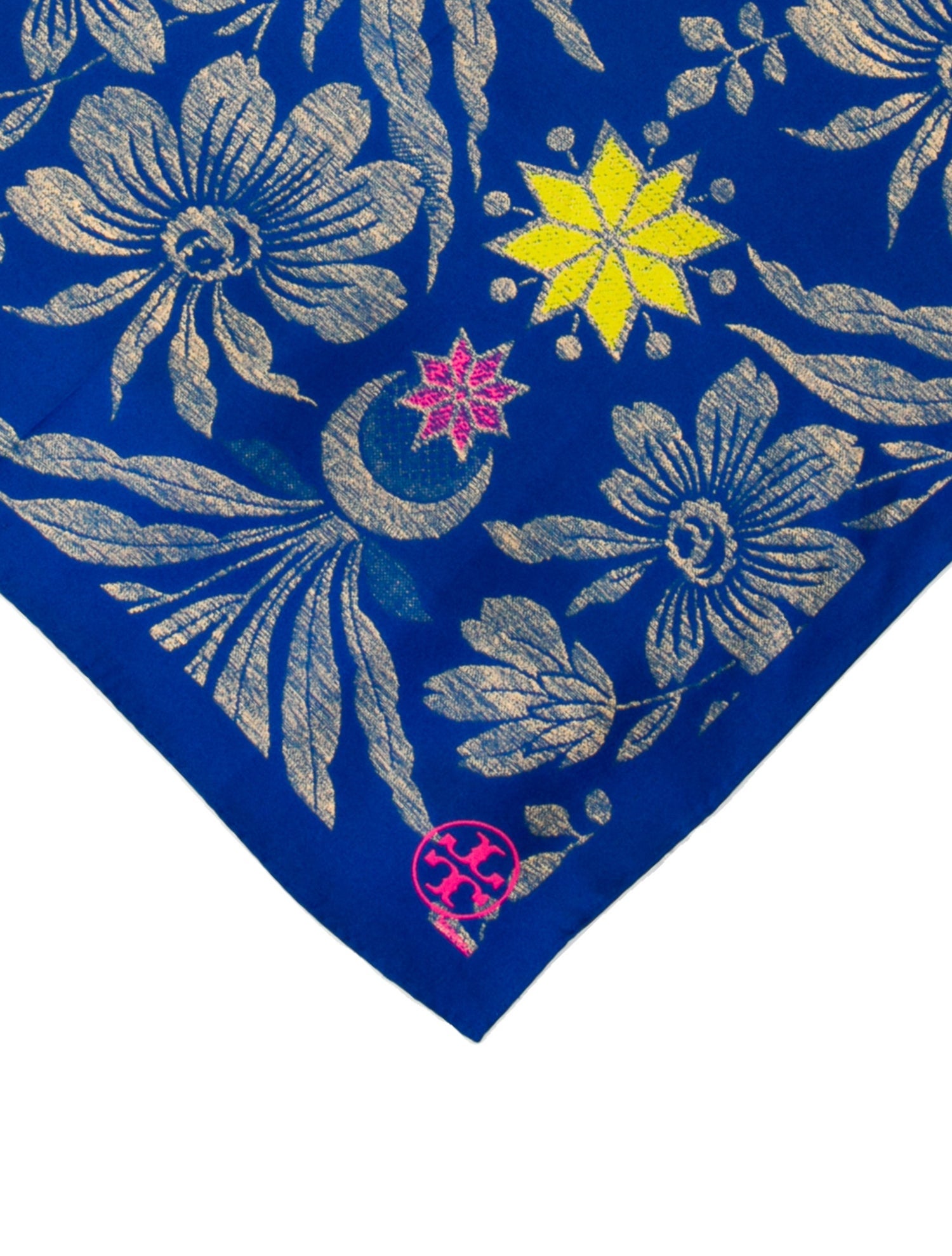 Tory Burch Floral Print Bandana w/ Tags