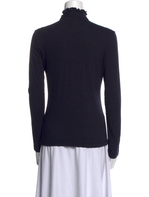 Tory Burch Mock Neck Long Sleeve Sweatshirt