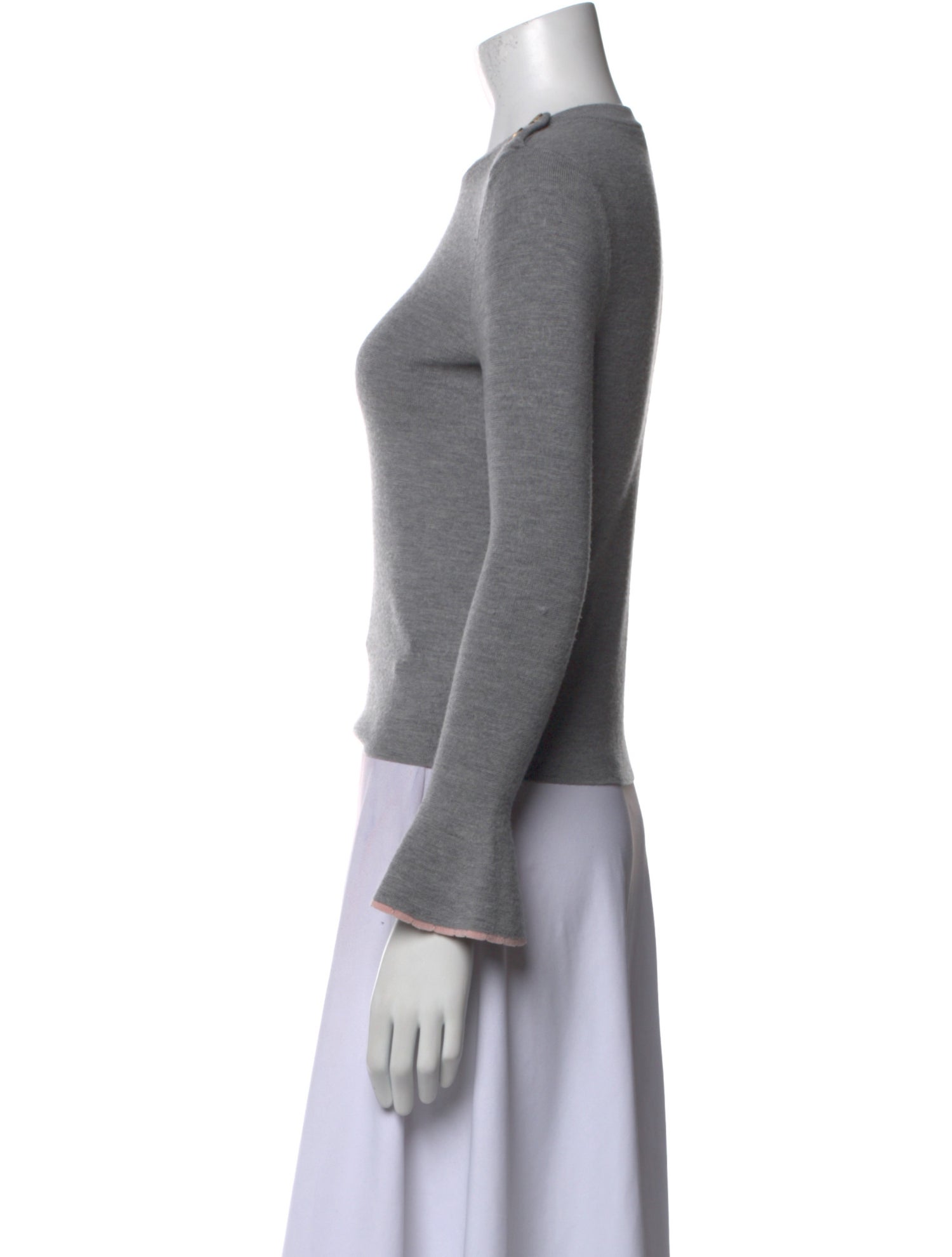 Tory Burch Merino Wool Crew Neck Sweater