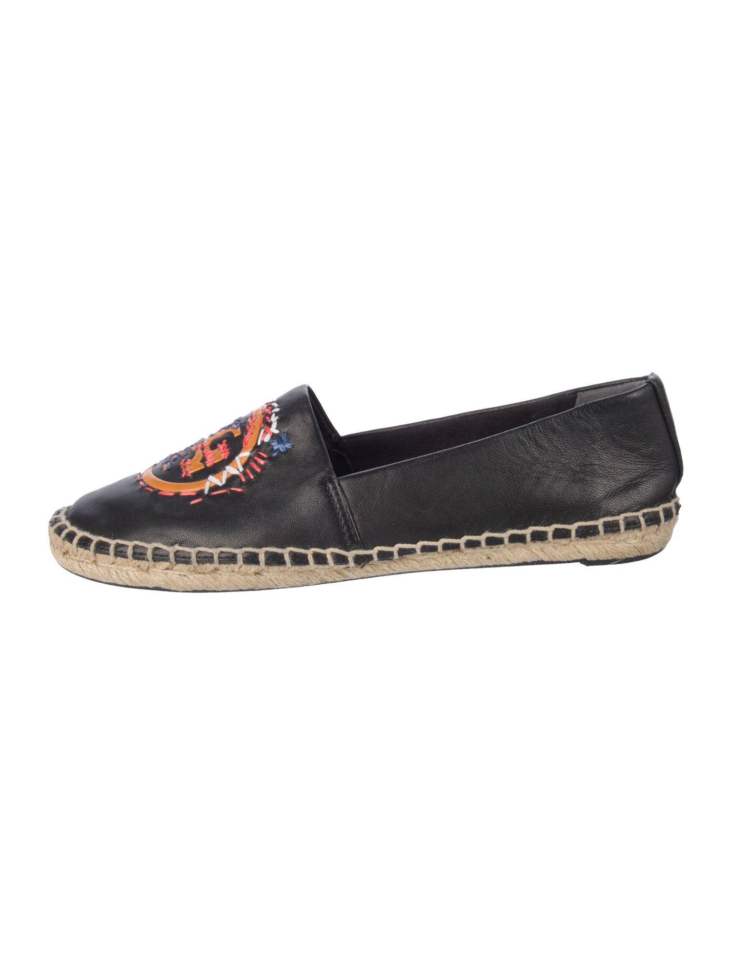 Tory Burch Leather Espadrilles
