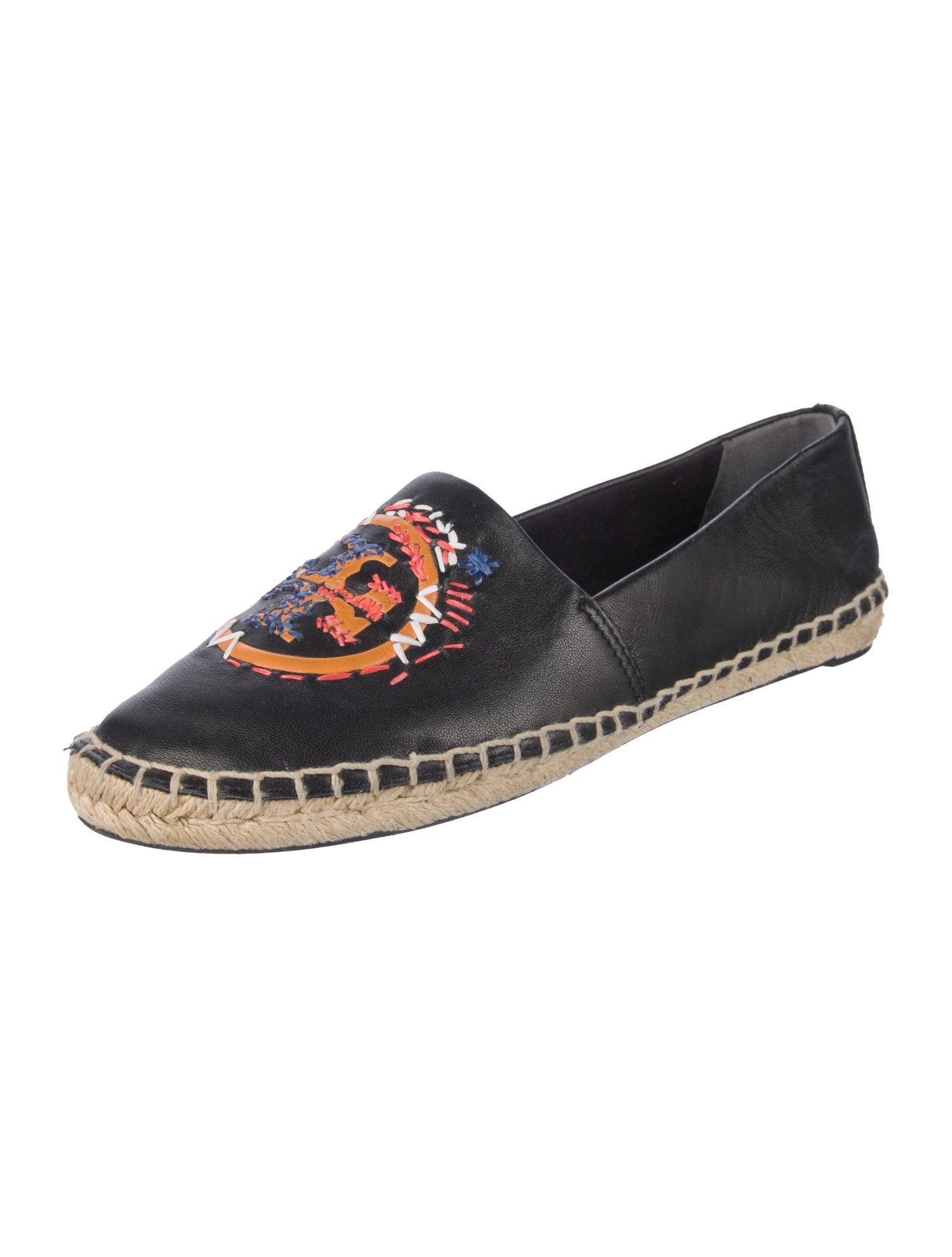 Tory Burch Leather Espadrilles