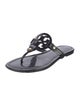 Tory Burch Patent Leather T-Strap Sandals
