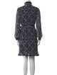 Tory Burch Floral Print Mini Dress