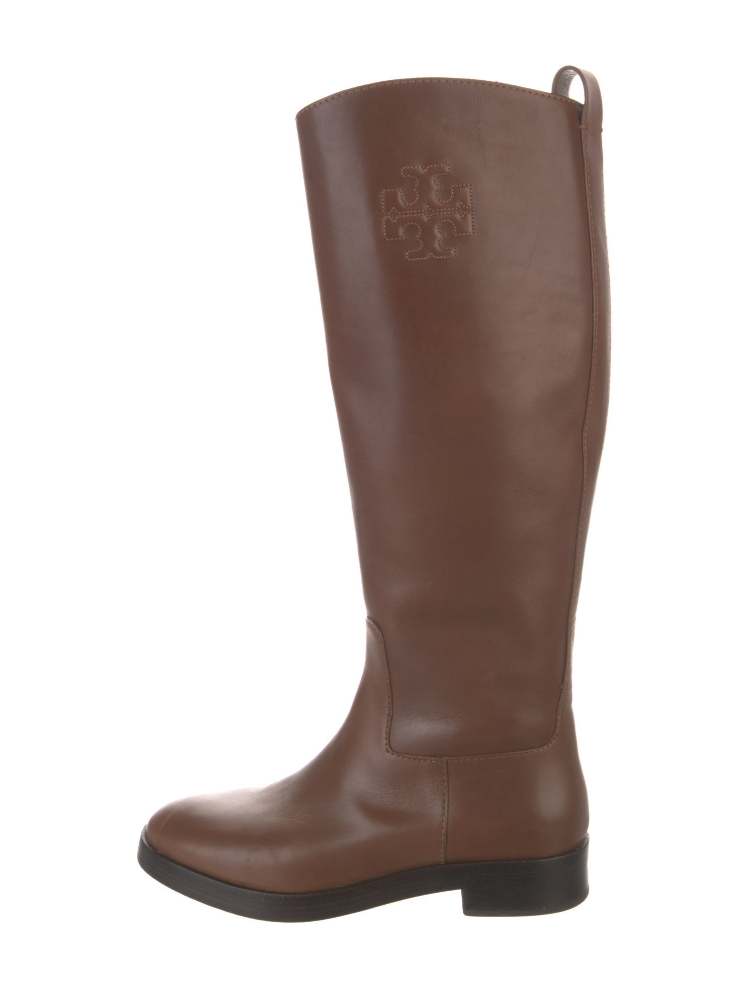 Tory Burch Leather Riding Boots