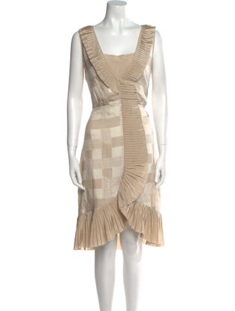 Tory Burch Silk Midi Length Dress
