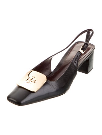 Tory Burch Leather Slingback Pumps