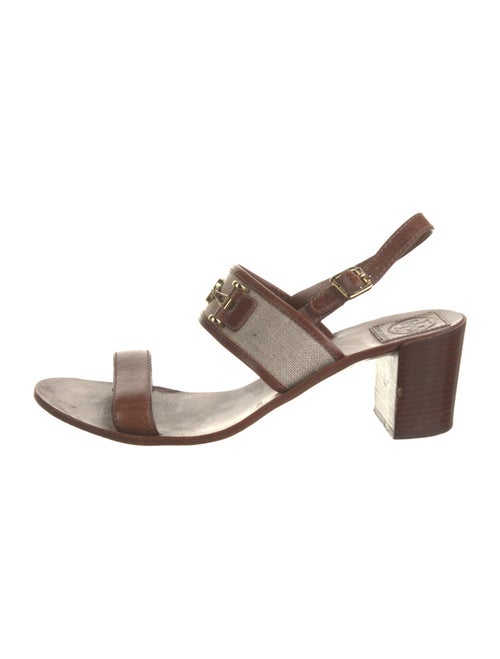 Tory Burch Leather Slingback Sandals