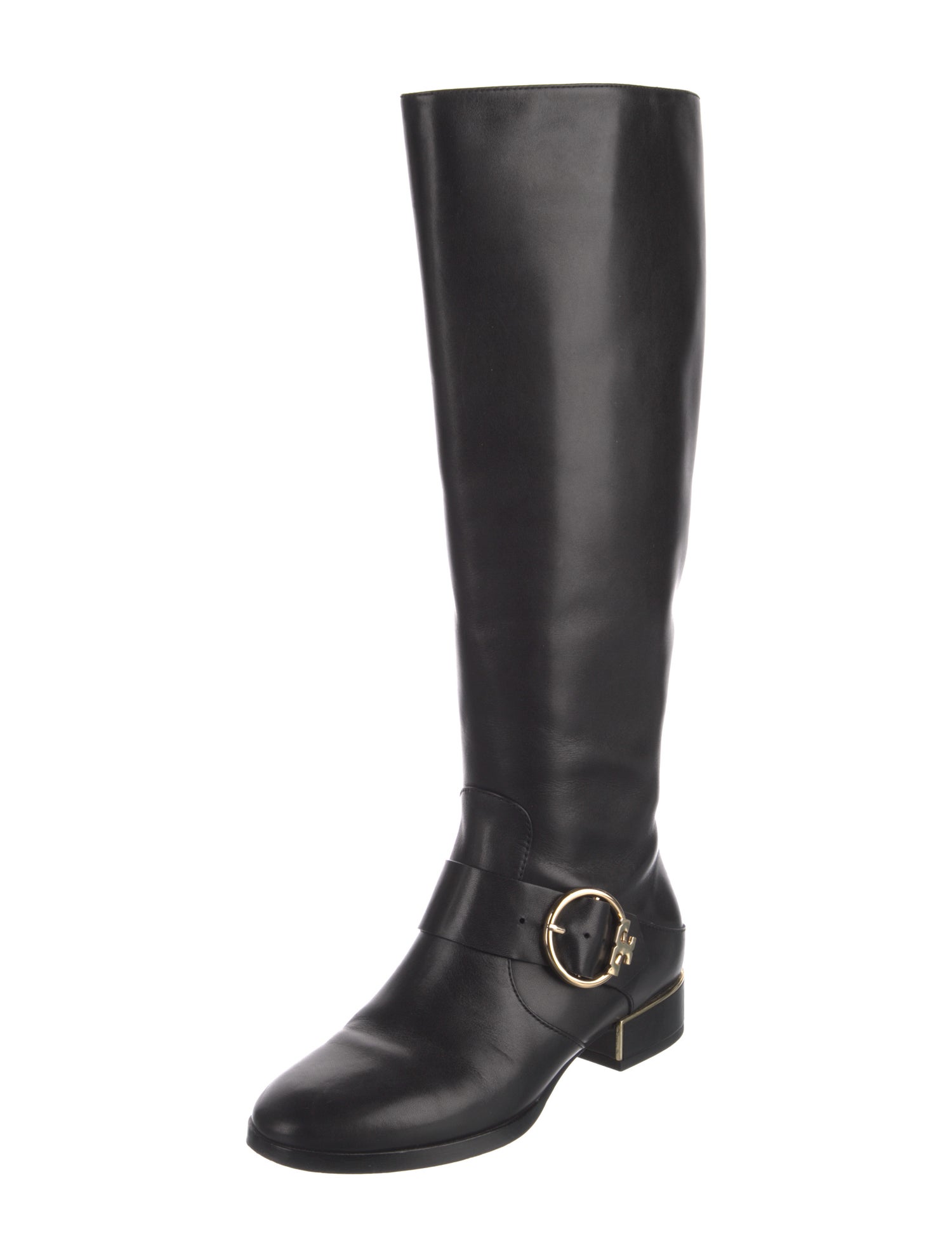 Tory Burch Leather Riding Boots