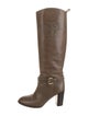 Tory Burch Leather Riding Boots