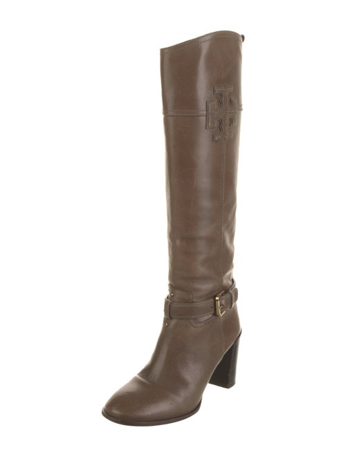 Tory Burch Leather Riding Boots