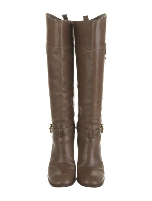 Tory Burch Leather Riding Boots