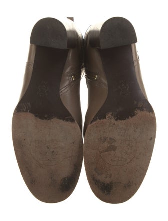 Tory Burch Leather Riding Boots