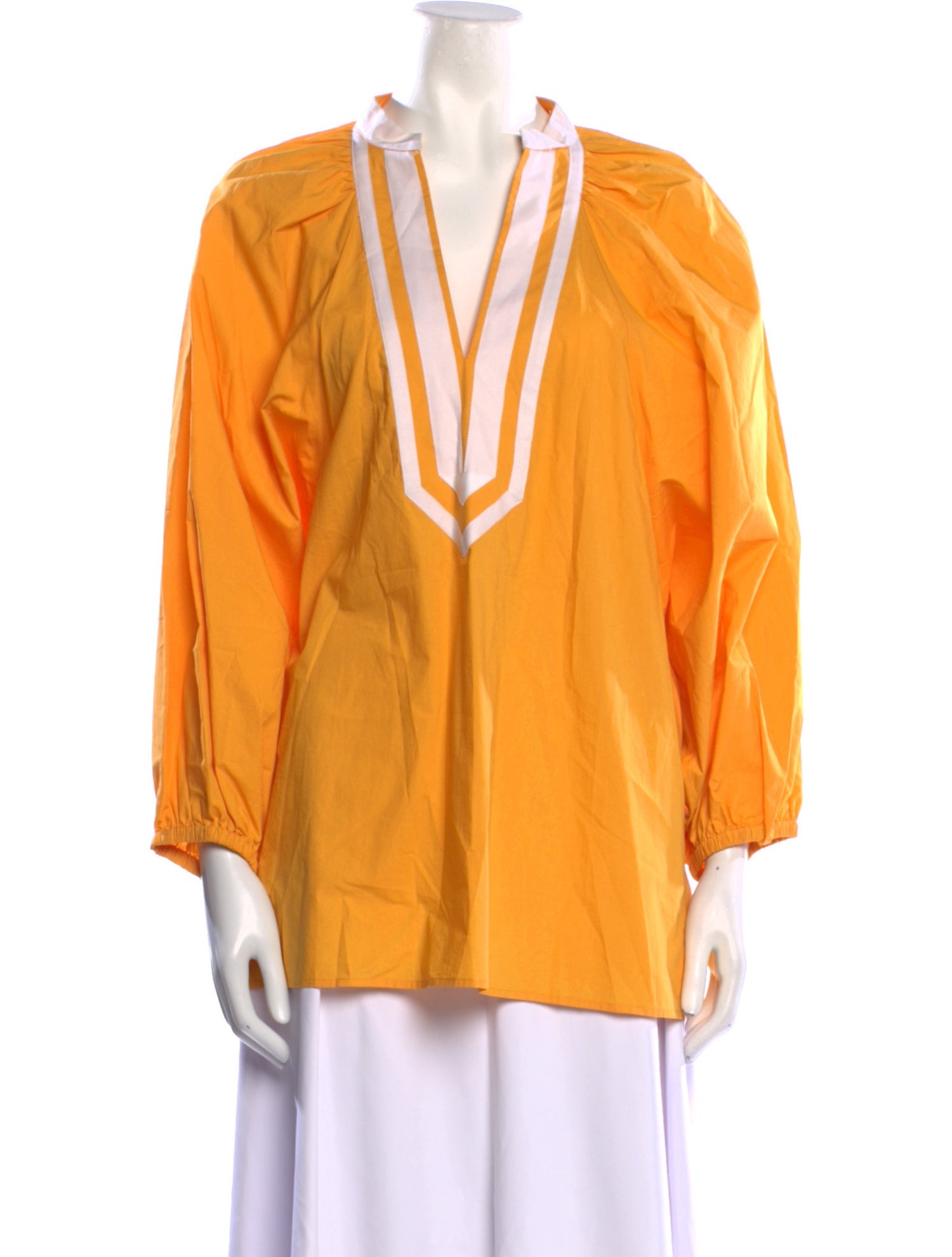 Tory Burch V-Neck Long Sleeve Tunic