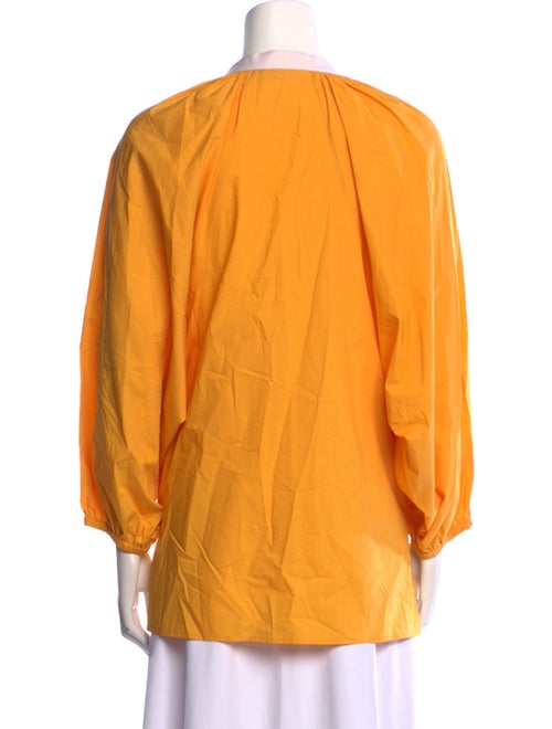 Tory Burch V-Neck Long Sleeve Tunic