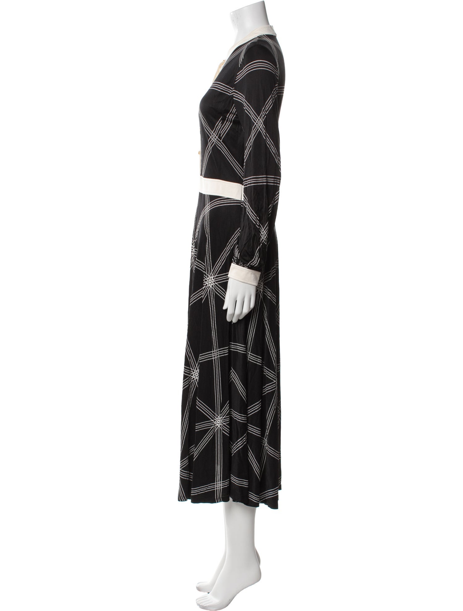 Tory Burch Printed Midi Length Dress