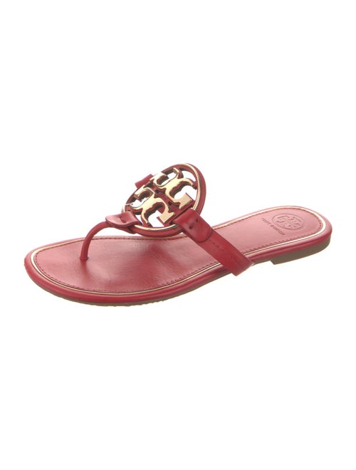 Tory Burch Leather Slides