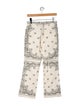 Tory Burch Printed Wide Leg Pants