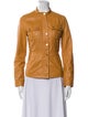 Tory Burch Leather Utility Jacket