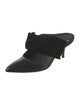 Tory Burch Leather Bow Accents Mules